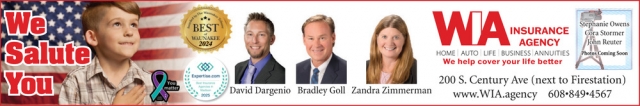 Insurance Agency, WIA Insurance - David Dargenio & Bradley Goll, Waunakee, WI