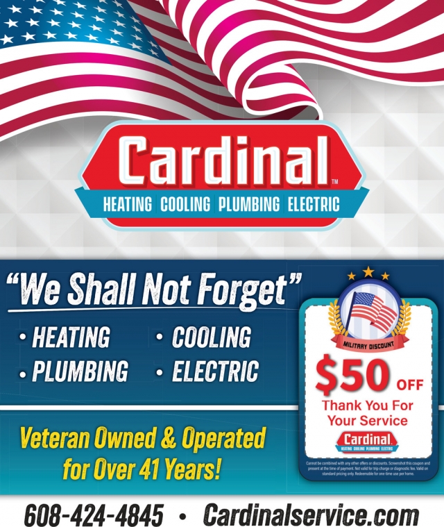 Heating Cooling Plumbing Electric, Cardinal Heating & Air Conditioning, Sun Prairie, WI