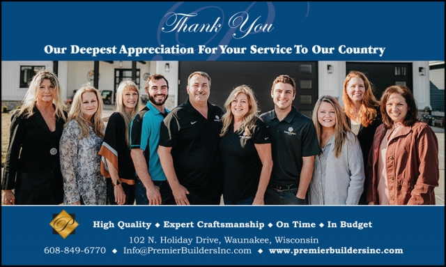 Expert Craftsmanship, Premier Builders, Inc, Waunakee, WI