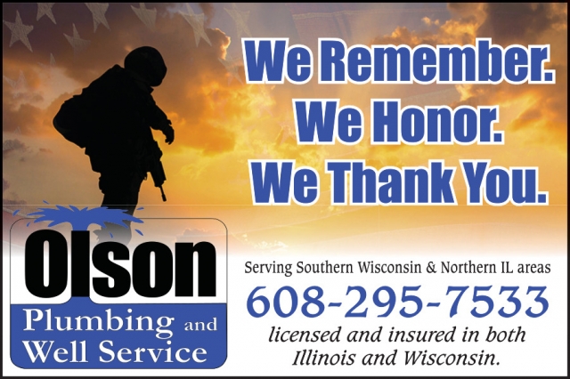 Plumbing Service, Olson Plumbing & Well Service, WI