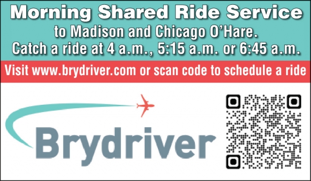 Morning Share Ride Service, Brydriver, Madison, WI