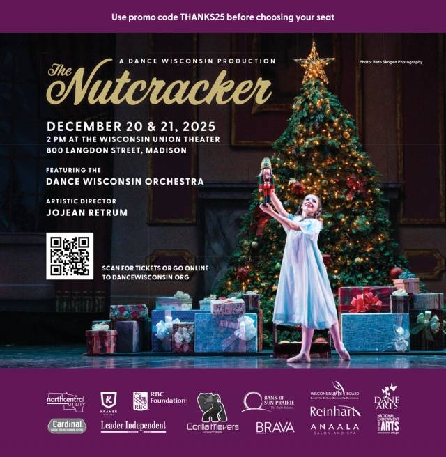The Nutcracker, Dance Wisconsin , Madison, WI
