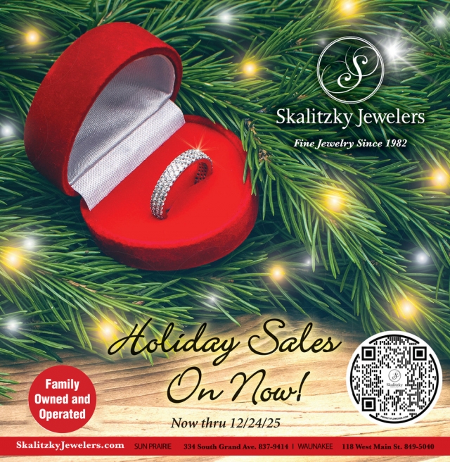 Holiday Sales on Now!, Skalitzky Jewelers, Inc, Sun Prairie, WI