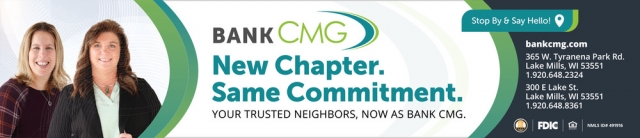 New Chapter. Same Commitment., Bank GMC - Lake Mills, Lake Mills, WI