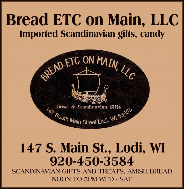 Imported Scandinavian Gifts, Bread ETC on Main, LLC