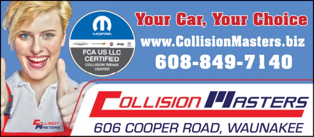 Your Car, Your Choice, Collision Masters, Waunakee, WI
