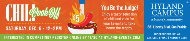 Chili Cook-Off, Hyland Campus