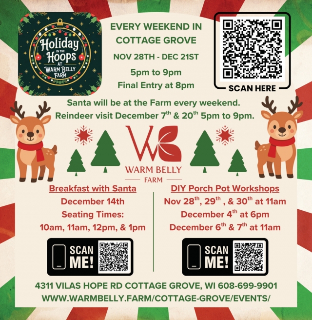 Every Weekend in Cottage Grove, Warm Belly Farm - Cottage Grove