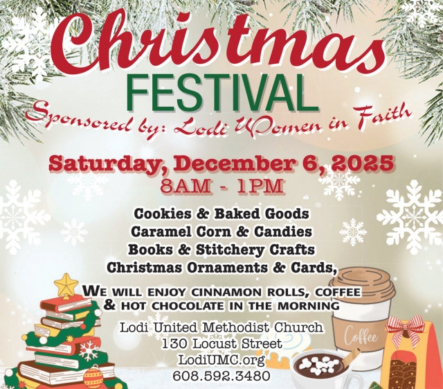 Christmas Festival, Lodi United Methodist Church, Lodi, WI
