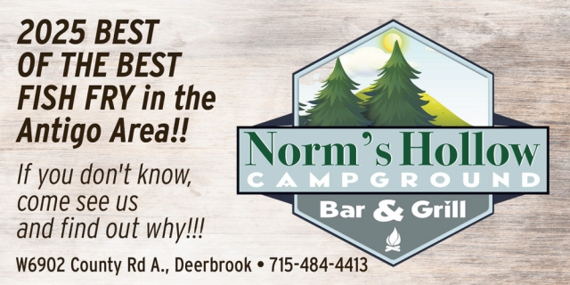 2025 Best of The Best Fish Fry, Norm's Hollow Campground Bar & Grill