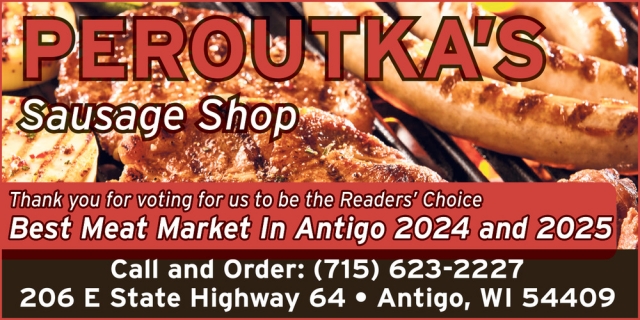 Sausage Shop, Peroutka's, Antigo, WI