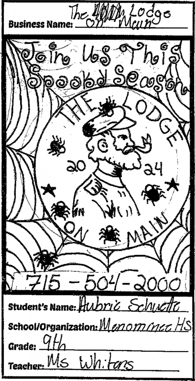 Join Us This Spooky Season, The Lodge on Main, Marinette, WI