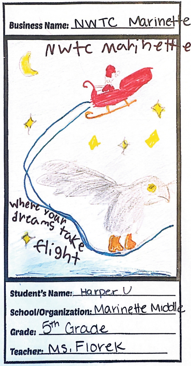 Where Your Dreams Take Flight, Northeast WI Technical College Marinette Campus, Marinette, WI