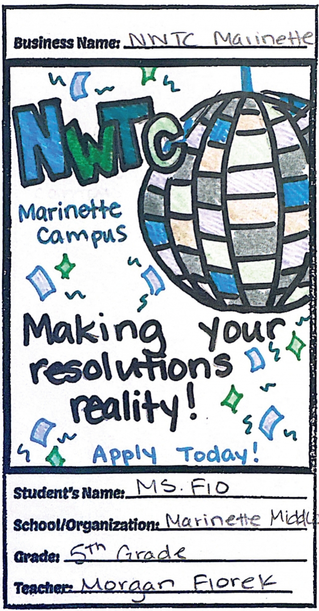 Making Your Resolutions Reality!, Northeast WI Technical College Marinette Campus, Marinette, WI