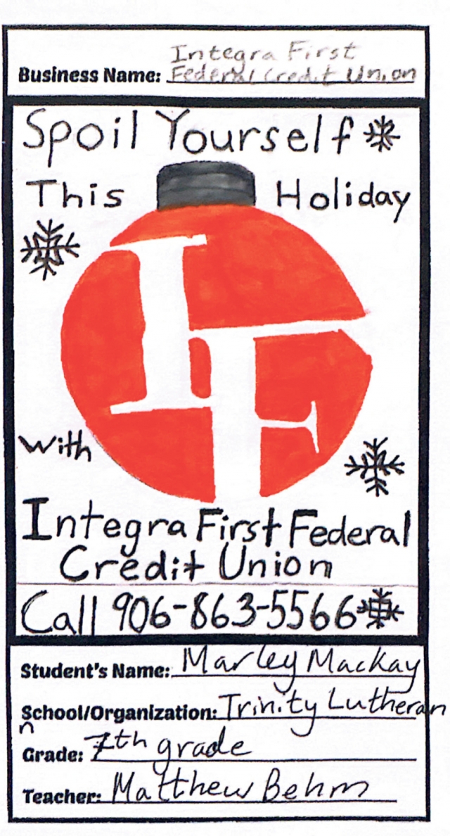 Spol Yourself This Holiday, IntegraFirst Federal Credit Union, Powers, MI