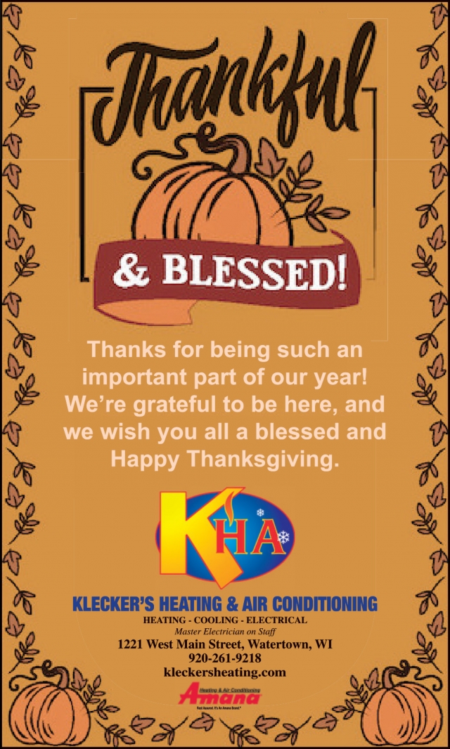 Heating, Cooling & Electrical, Klecker's Heating & Air Conditioning, Watertown, WI