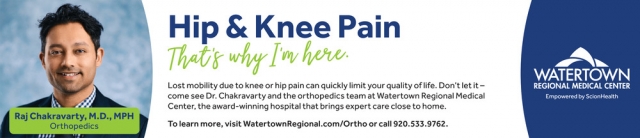 Hip & Knee Pain, Watertown Medical Group - Waterloo Clinic, Waterloo, WI