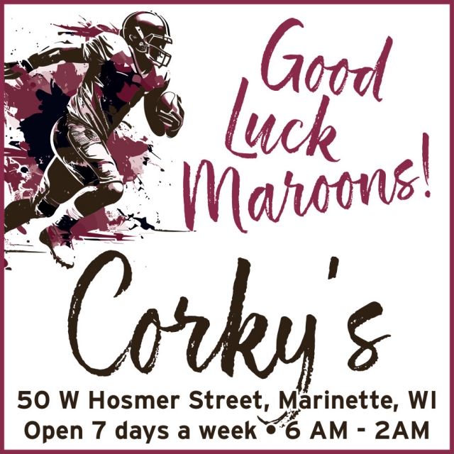 Good Luck Maroons!, Corky's