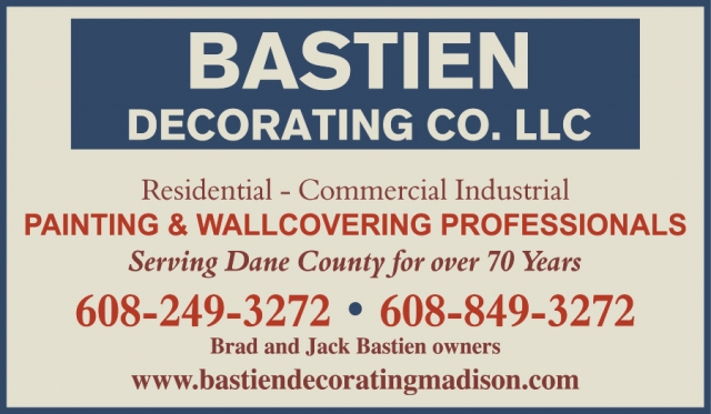 Painting & Wallcovering Professionals, Bastien Decorating Company