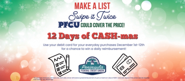 Swipe It Twice, Peninsula Federal Credit Union, Escanaba, MI