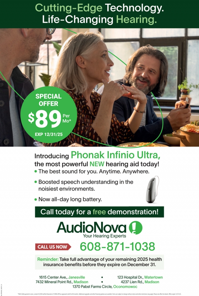 Cutting-Edge Technology., AudioNova, Watertown, WI