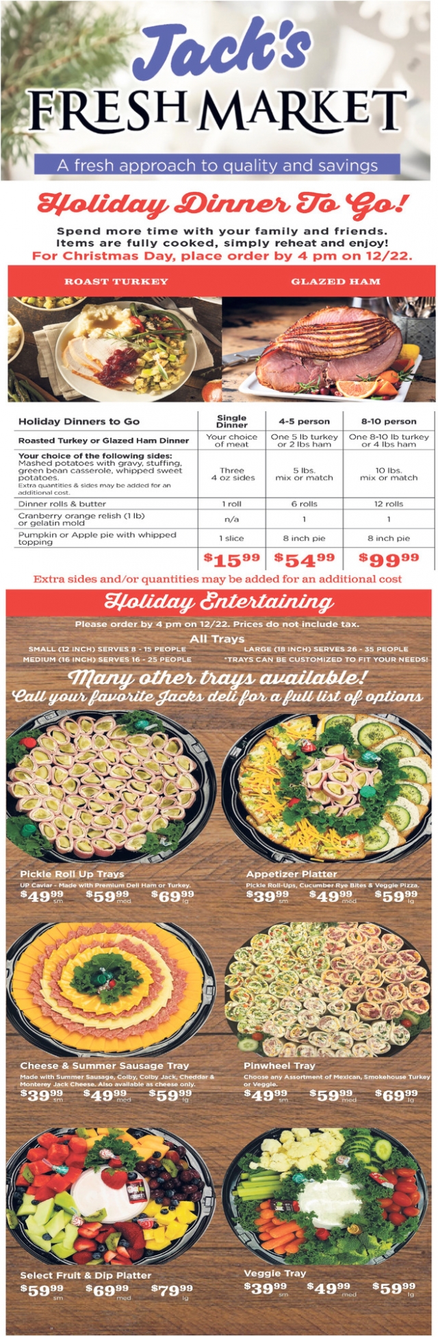 A Fresh Approach to Quality and Savings, Jack's Fresh Market, Menominee, MI