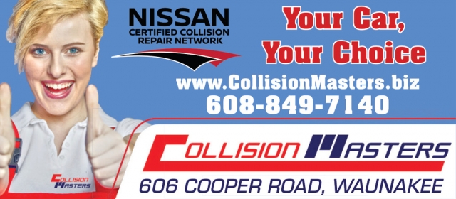 Your Car, Your Choice, Collision Masters, Waunakee, WI