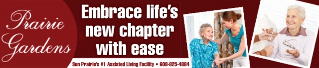 Embrace Life's New Chapter with Ease, Prairie Gardens Assisted Living, Sun Prairie, WI