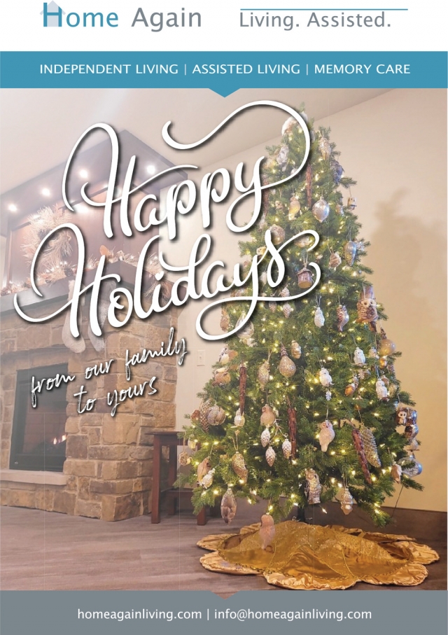 Happy Holidays, Home Again, Sun Prairie, WI