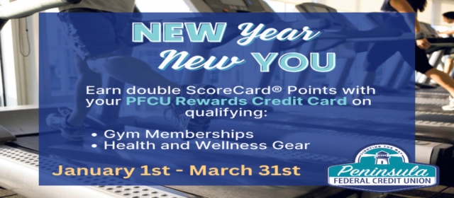 New Year New You, Peninsula Federal Credit Union, Escanaba, MI