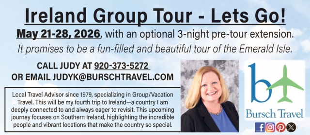 Ireland Group Tour!, Bursch Travel - Peshtigo, Peshtigo, WI