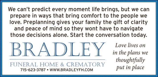 Funeral Home, Bradley Funeral Home & Crematory, Antigo, WI