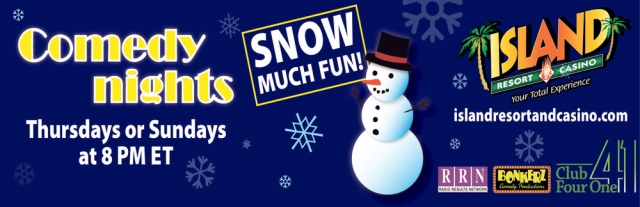 Comedy Nights, Island Resort & Casino, Harris, MI