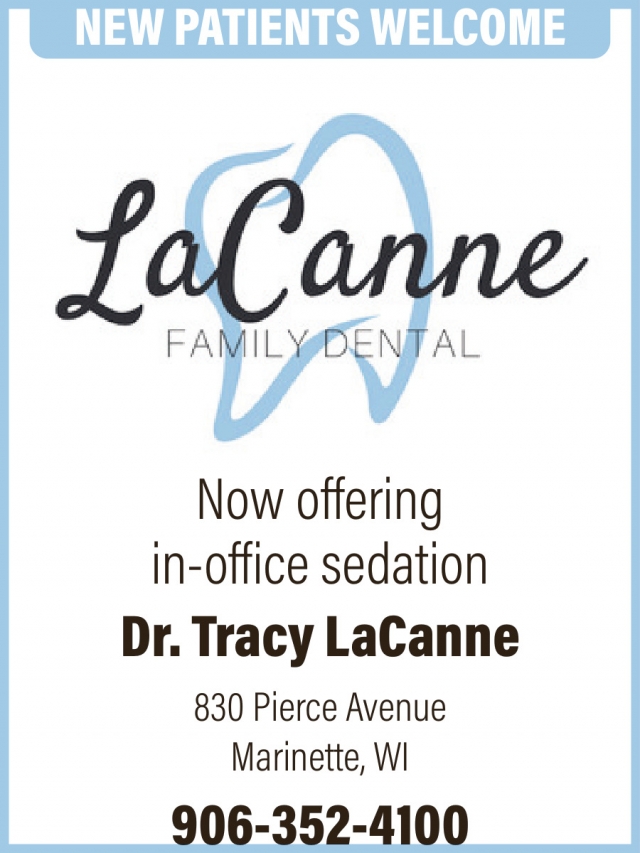 Dental Services, LaCanne Family Dental, Marinette, WI