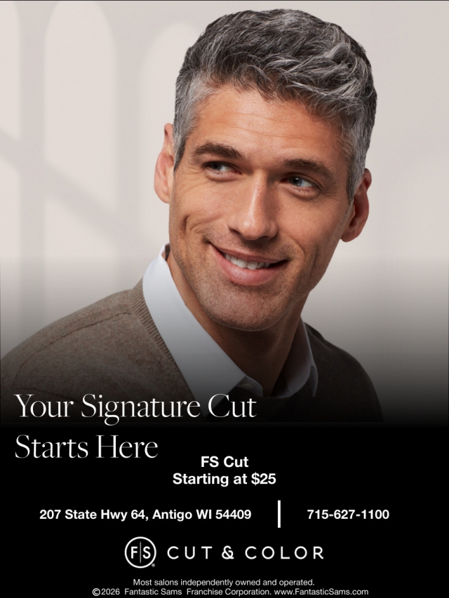 Your Signature Cut Starts Here, Fantastic Sam's - Antigo, Antigo, WI