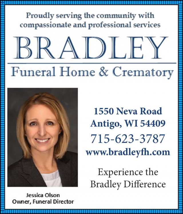 Funeral Home, Bradley Funeral Home & Crematory, Antigo, WI