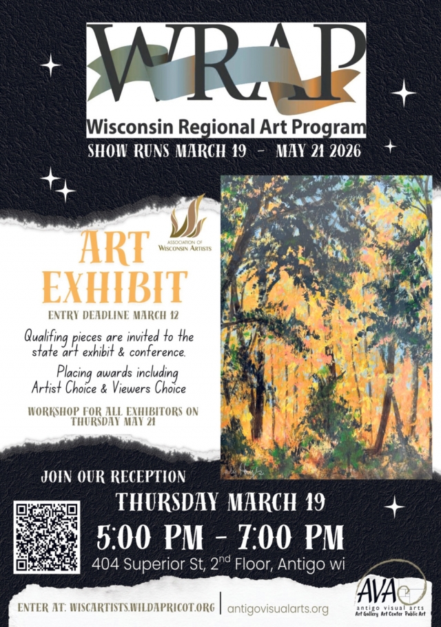 Art Exhibit, Wisconsin Regional Art Program (March 19 - May 21, 2026)