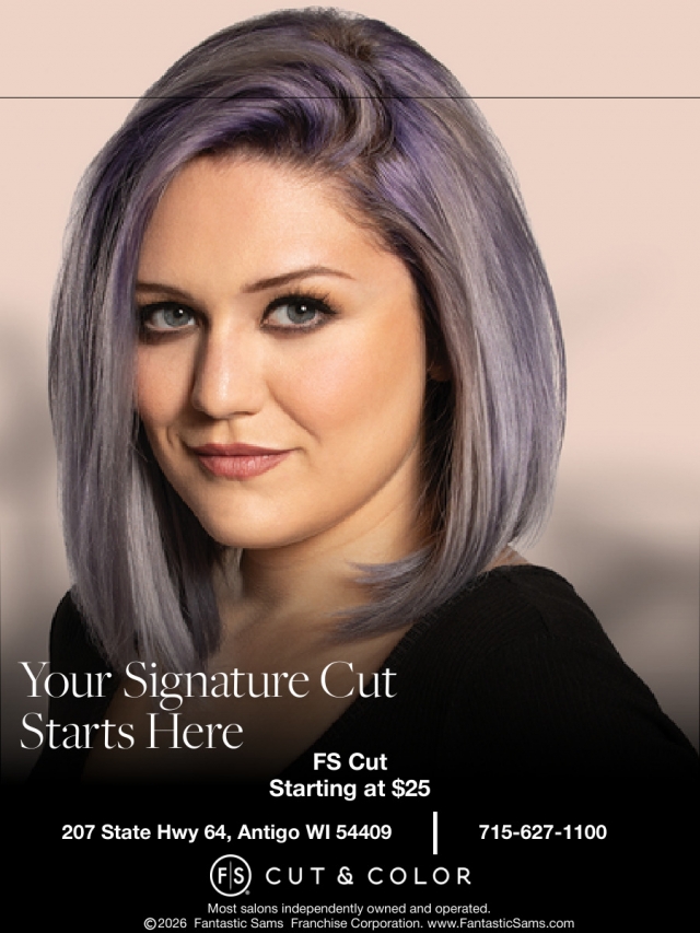 Your Signature Cut Starts Here, Fantastic Sam's - Antigo, Antigo, WI
