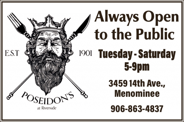 Always Open to the Public, Poseidon's at Riverside