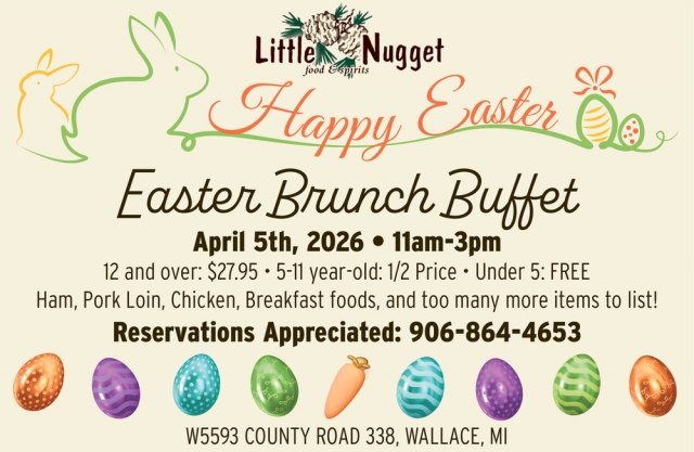 Happy Easter, Little Nugget Golf Course, Menominee, MI