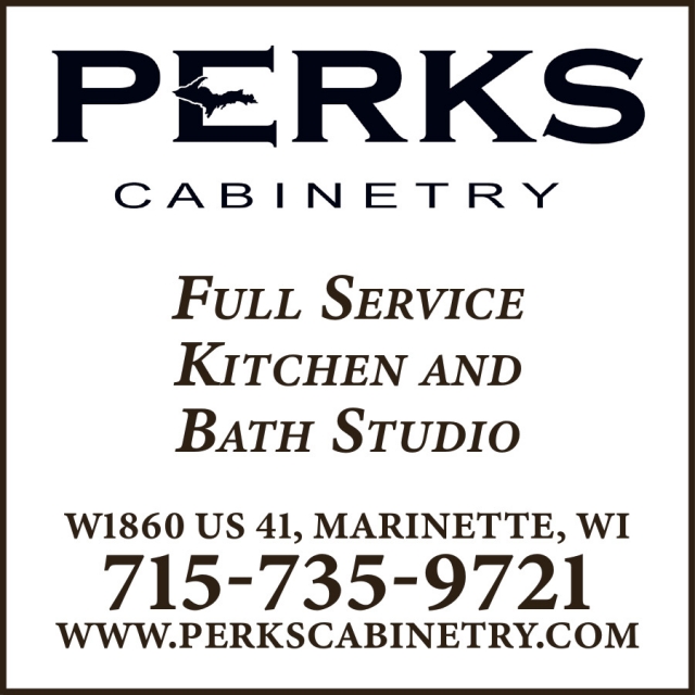 Full Service Kitchen and Bath Studio, Perk's Cabinetry, Marinette, WI