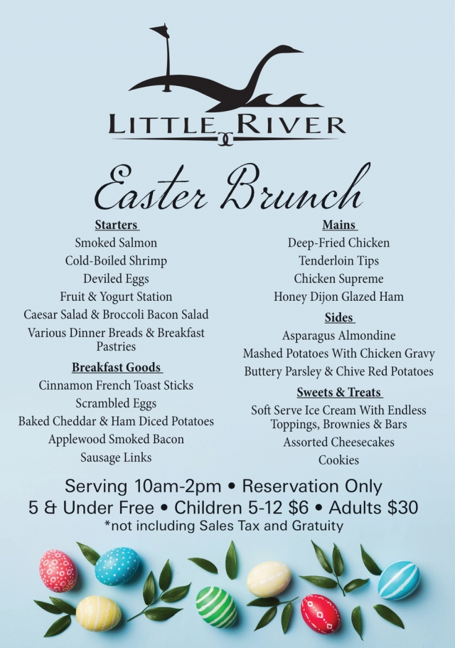Easter Brunch, Little River Country Club, Marinette, WI