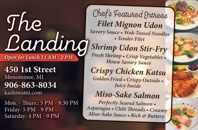 Seafood Spotlight, The Landing Restaurant, Menominee, MI
