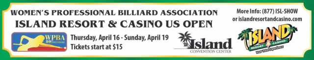 Women's Professional Billiard Association, Island Resort & Casino, Harris, MI