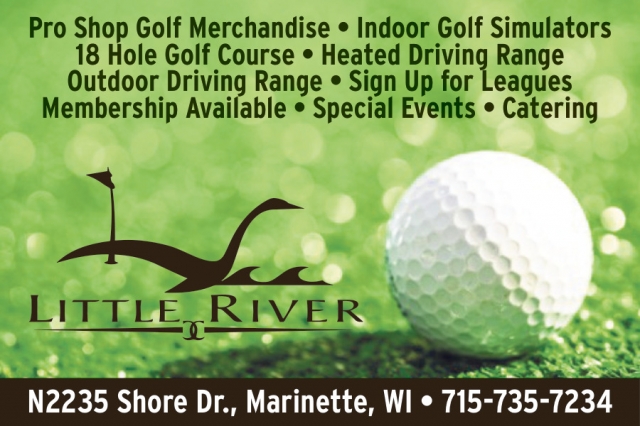 Pro Shop Golf Merchandise, Little River Country Club, Marinette, WI