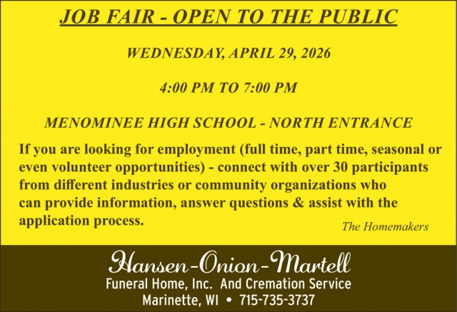 Funeral Home, Hansen-Onion Funeral Home, Inc, Marinette, WI