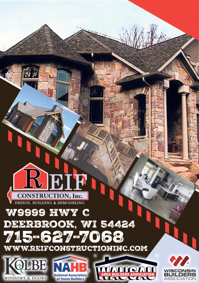 Construction Services, Reif Construction, Inc.
