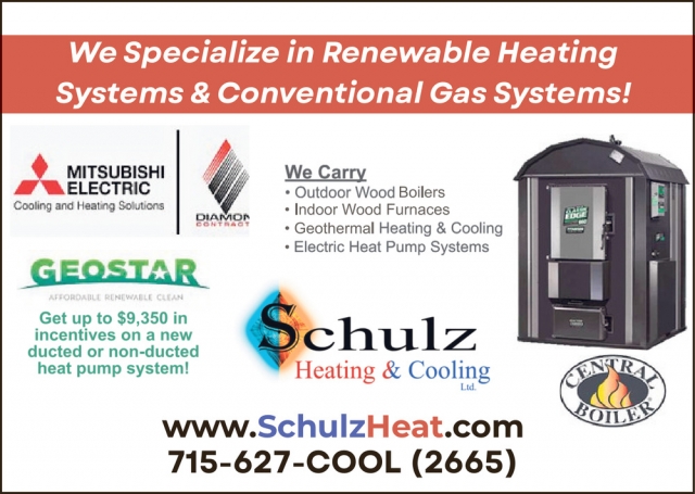 Heating & Cooling Services, Schulz Heating & Cooling, Antigo, WI