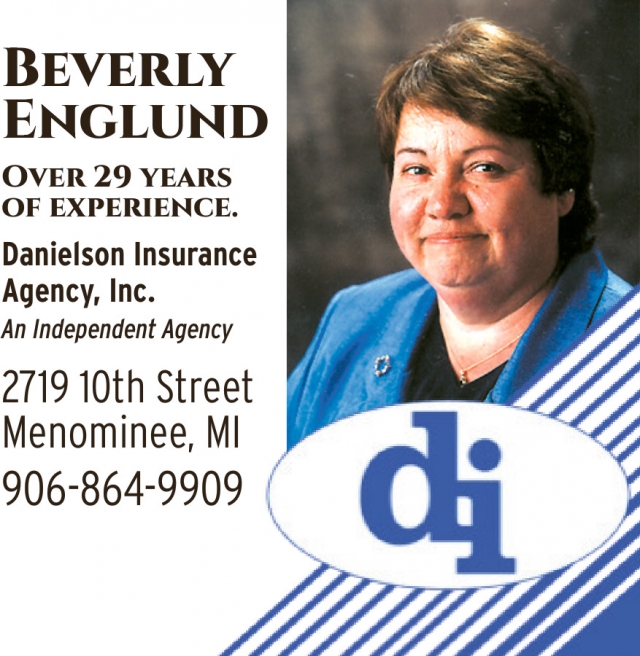 Insurance Services, Danielson Insurance Agency, Inc. - Menominee, Menominee, MI