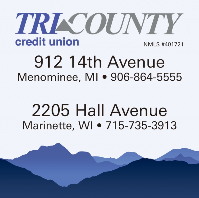 Financial Services, Tri-County Credit Union - Marinette / Menominee, Menominee, MI